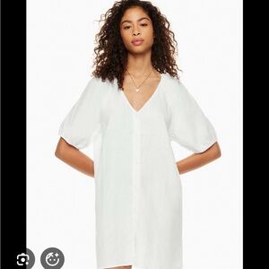 NWOT Aritzia Apertif Linen Dress